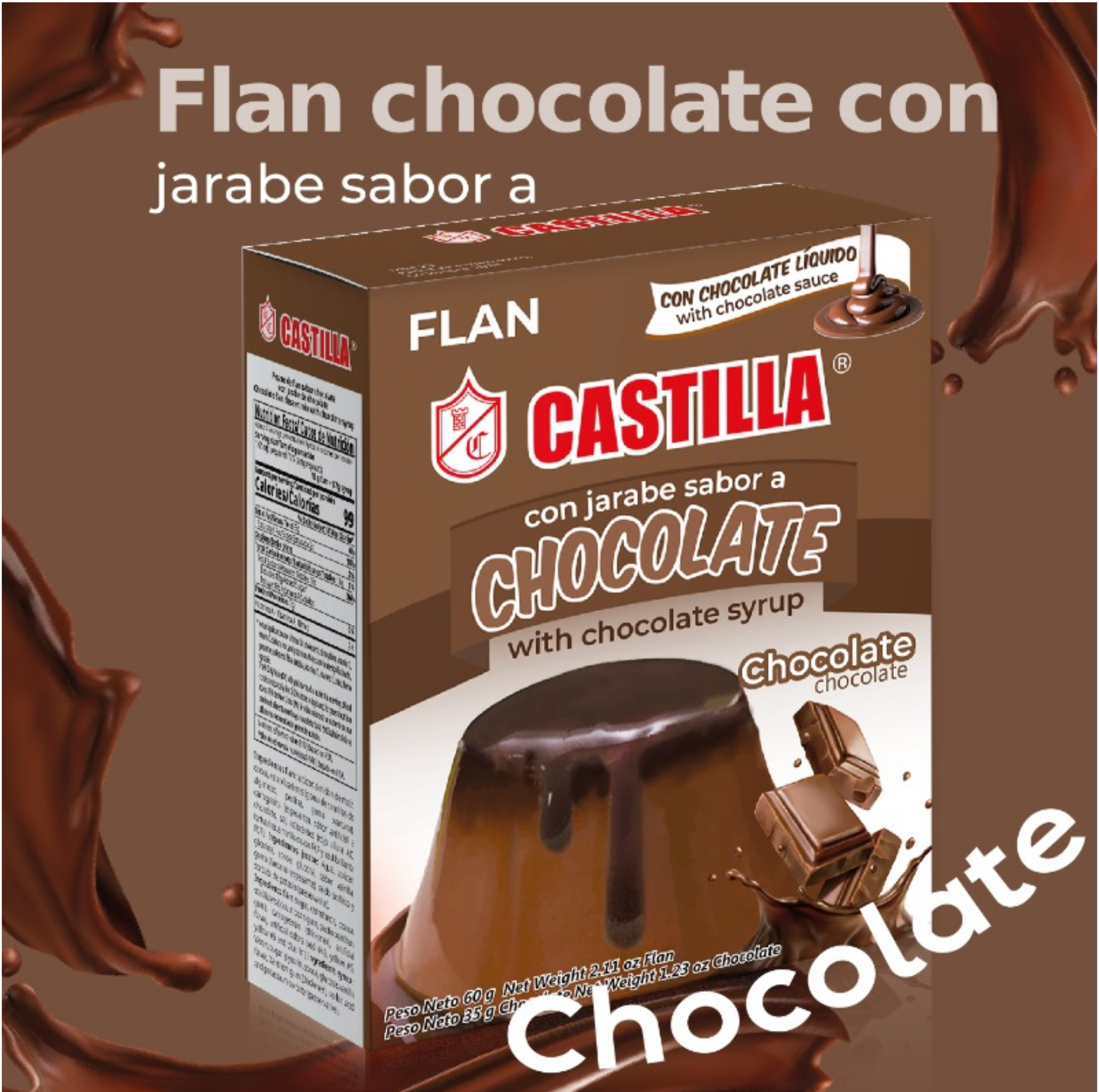 Flan de Chocolate 60g